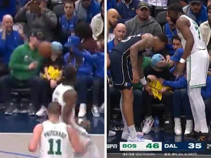 NBA’s Kyrie Irving Smashes Child in Head with Errant Cross