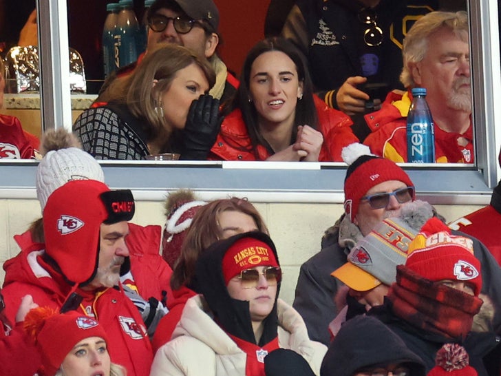 Taylor Swift Hugs Caitlin Clark Throughout Chiefs Playoffs Win Over Houston Texans