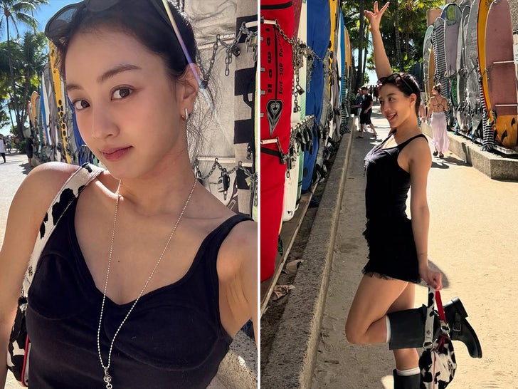 South Korean Singer Jihyo Visits Hawaii for Enjoyable Trip