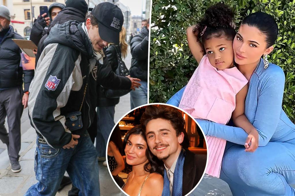 Followers assume Timothée Chalamet is buying Kylie Jenner and Stormi’s closets