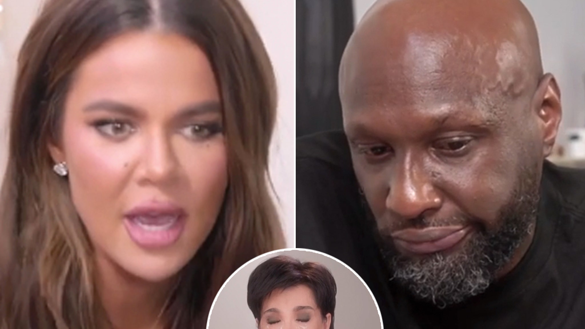 Khloé Kardashian Snaps at Lamar Odom Throughout Tense & Awkward Dialog About His Overdose