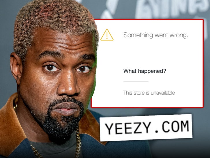 Kanye West’s Yeezy Web site Goes Offline After Promoting Swastika Shirts