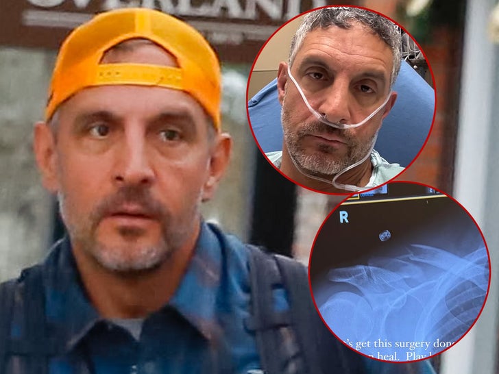 Mauricio Umansky Says He Has A Metallic Plate, Screws in His Collarbone
