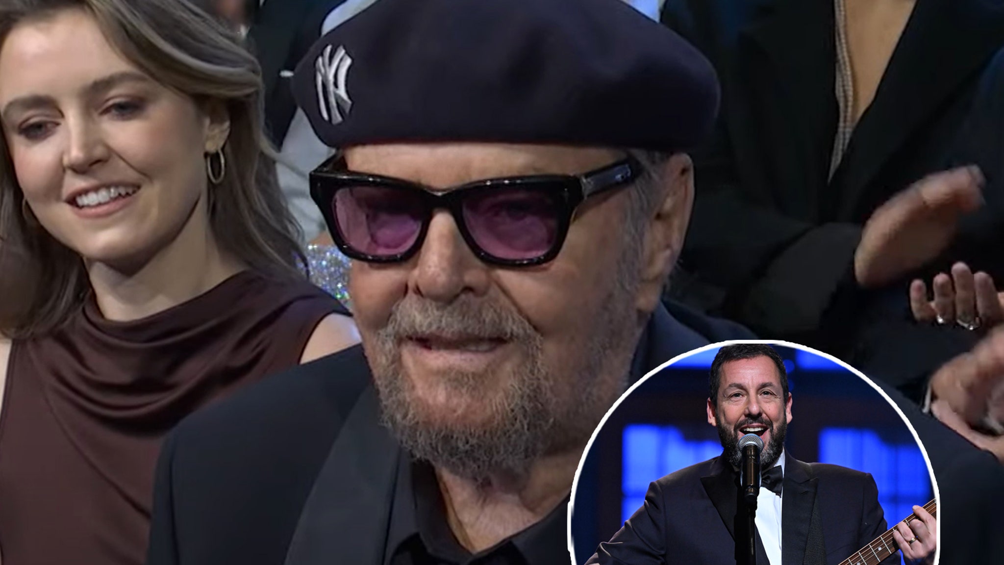 Jack Nicholson Makes Uncommon Look to Introduce Adam Sandler’s Emotional SNL Tribute Music
