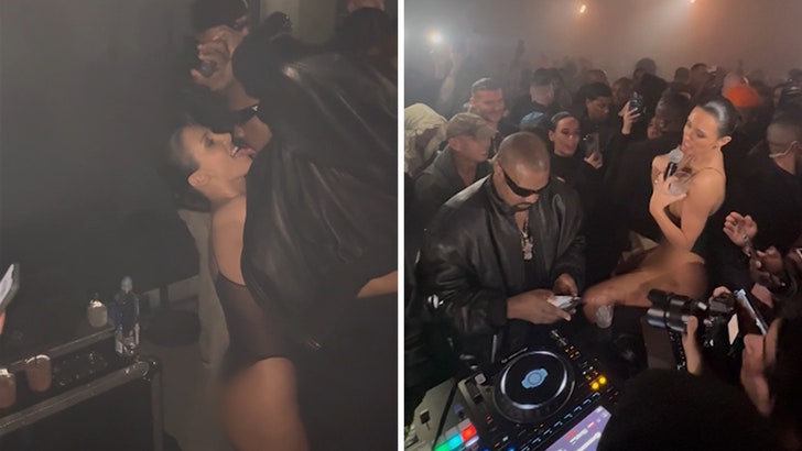 Kanye West and Bianca Censori Lick Every Different At Grammys After-Celebration