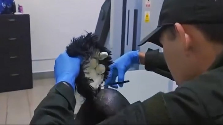 ‘Narco Wig’ Smuggler’s $10K Plan Falls Flat, Busted at Colombia Airport