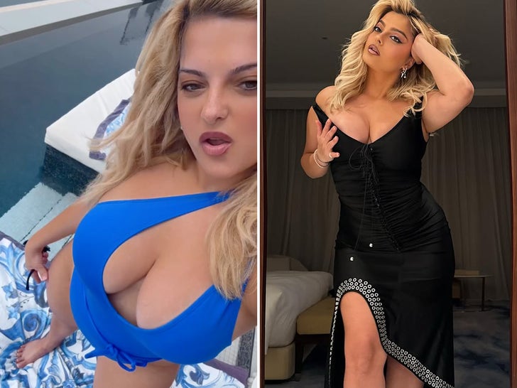 Bebe Rexha Heats Up With Curves on Blast in Dubai