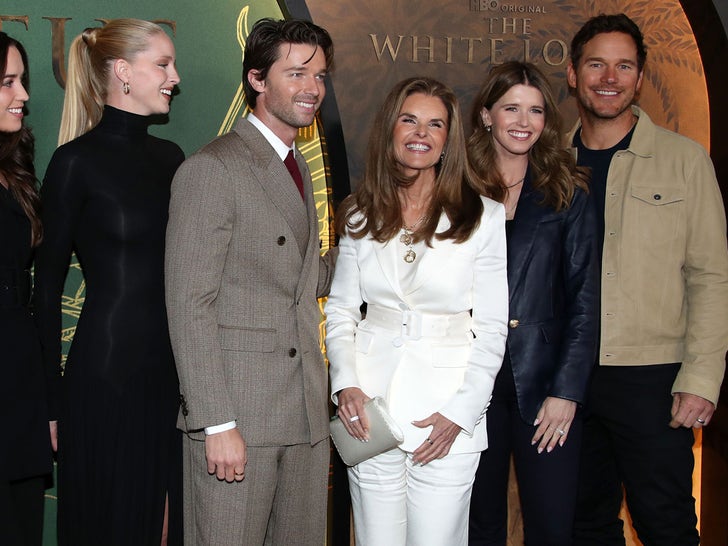 Arnold Schwarzenegger Exhibits Love For Son Patrick At ‘The White Lotus’ Premiere