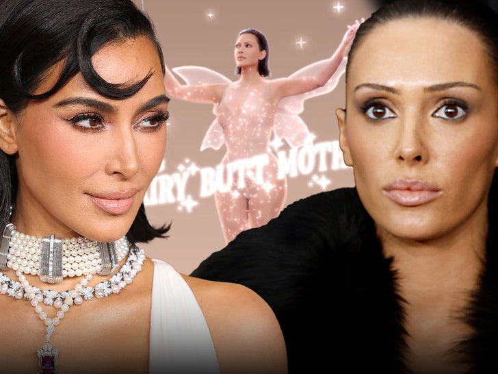 Kim Kardashian Channels Bianca Censori in New SKIMS Marketing campaign