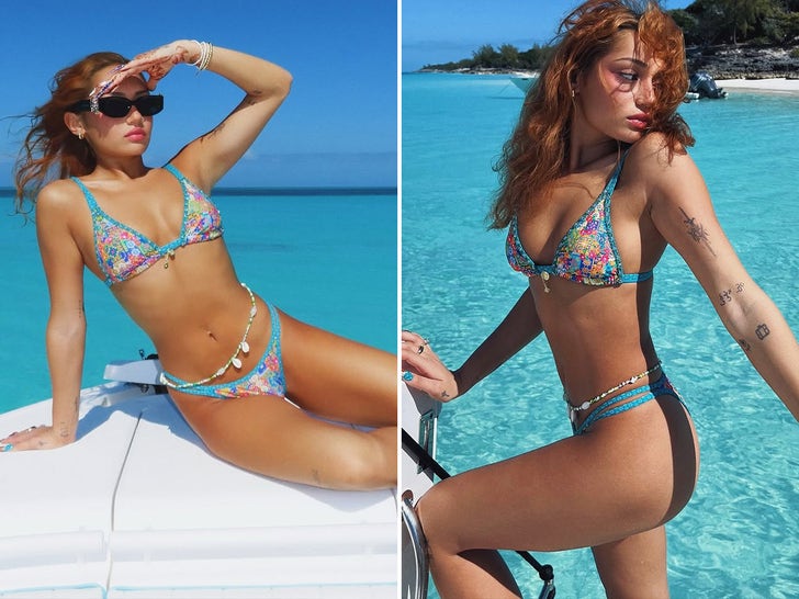 Seas the Day With Avani Gregg’s Sizzling Bahamas Bikini Pics