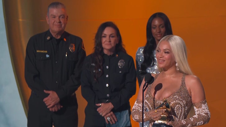 Beyoncé Lastly Wins Album of the Yr, Award Offered by L.A. Firefighters