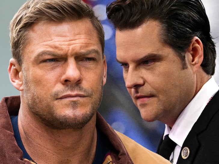 TV Star Alan Ritchson Calls Boyhood Classmate Matt Gaetz A ‘Motherf*****’