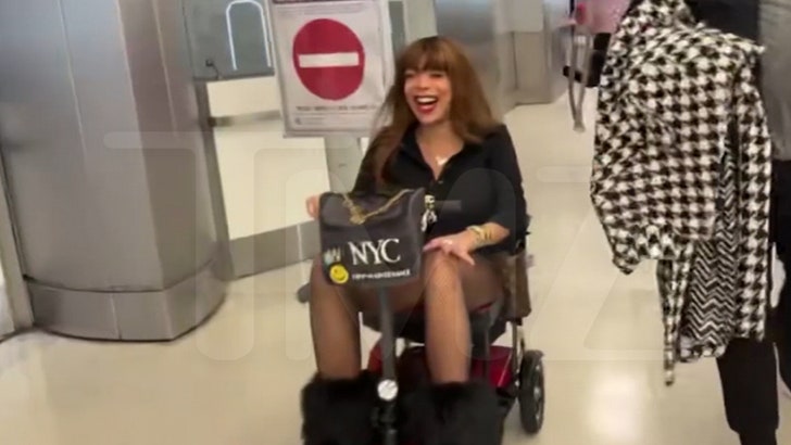 Wendy Williams Flashes Large Smile at Florida Airport Amid Guardianship Battle