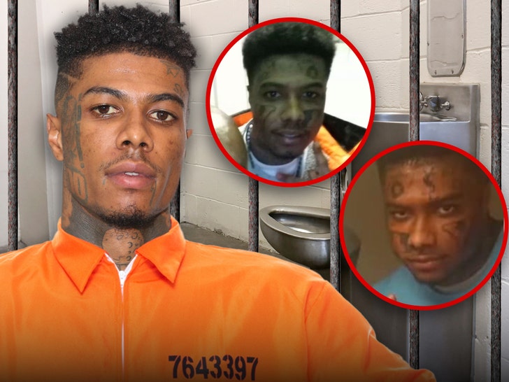 Blueface Has Celeb Standing In Jail, Not Being Pressured to Get Face Tats
