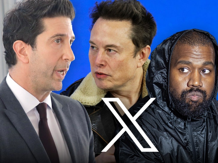 David Schwimmer Urges Elon Musk to Ban Kanye West from X After Hate-Stuffed Rant