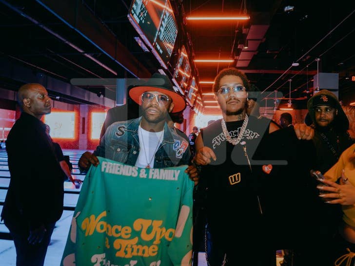 Lil Meech Hangs With Floyd Mayweather & Rick Ross Amid 50 Cent Beef