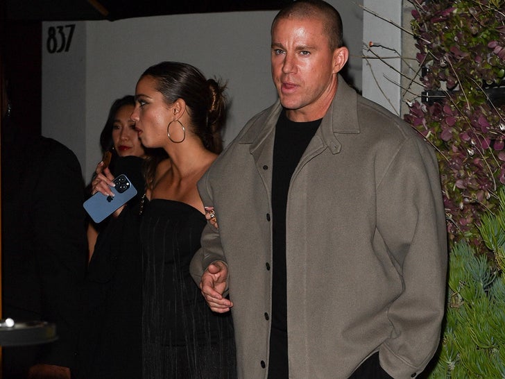 Channing Tatum and Inka Williams Romance Formally a Go along with Oscars Occasion Look