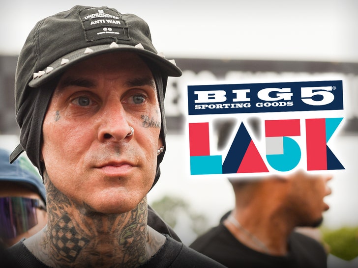 Travis Barker Scores Spectacular Time at Los Angeles 5K