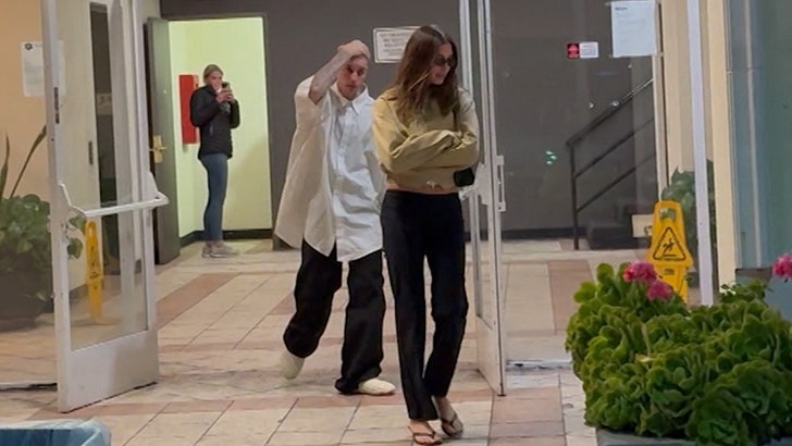 Justin and Hailey Bieber Seize Sushi After Selena Gomez Drops Album