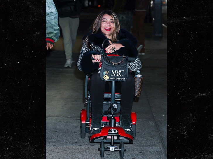 Wendy Williams Grabs Dinner in NYC After Hectic Week in Guardianship Battle