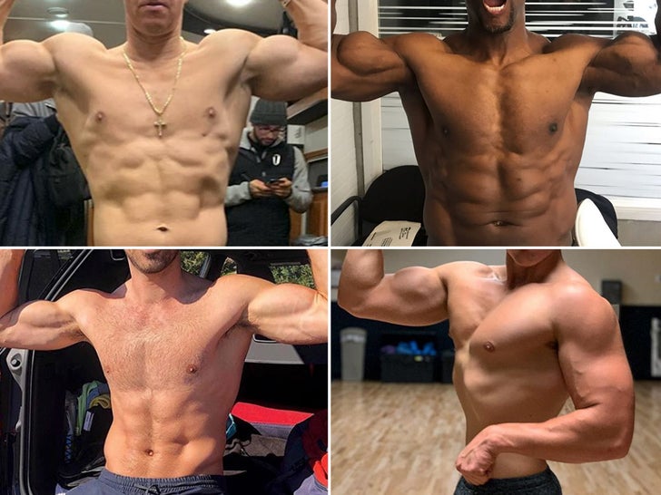 Can You Guess the Sweaty Star in This Shredded Snap?