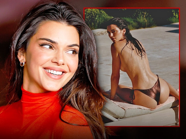 Kendall Jenner Goes Topless in New Sequence of Instagram Images