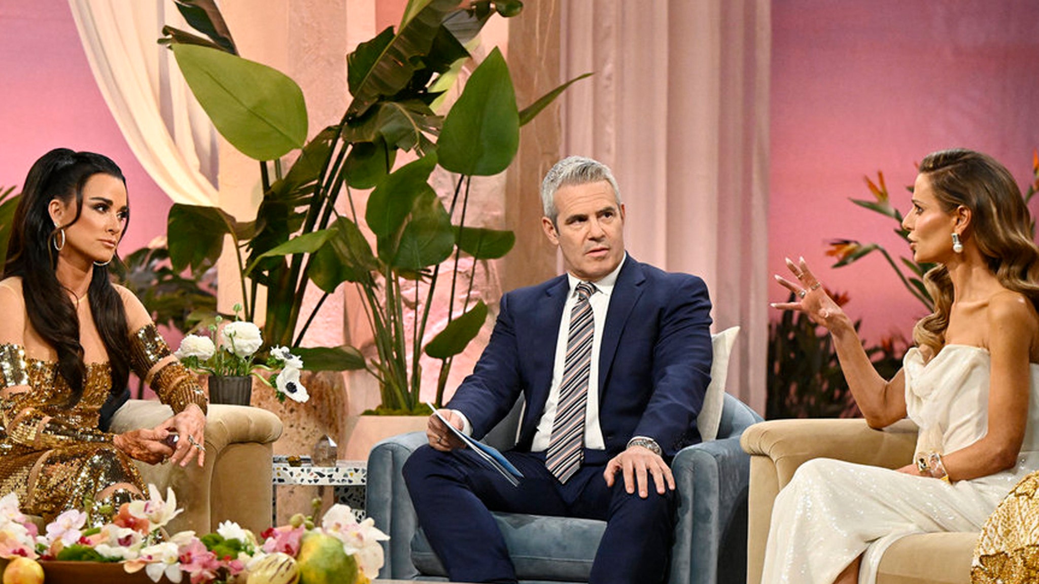 Kyle Richards and Dorit Kemsley Hash Out PK Texting Debacle on RHOBH Reunion