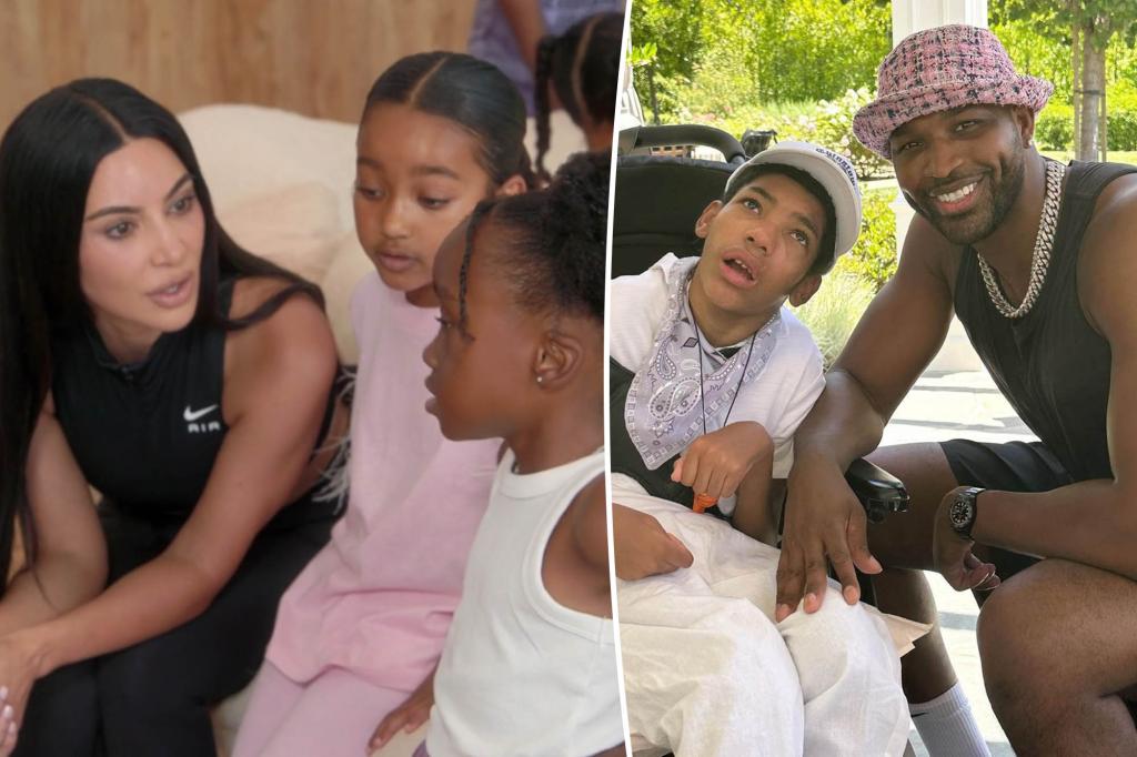 Kim Kardashian admits her youngsters aren’t ‘probably the most snug’ round disabled member of the family