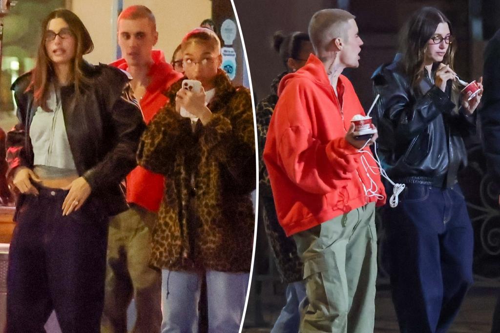 Justin Bieber, spouse Hailey shut down marriage hassle rumors with romantic ice cream date