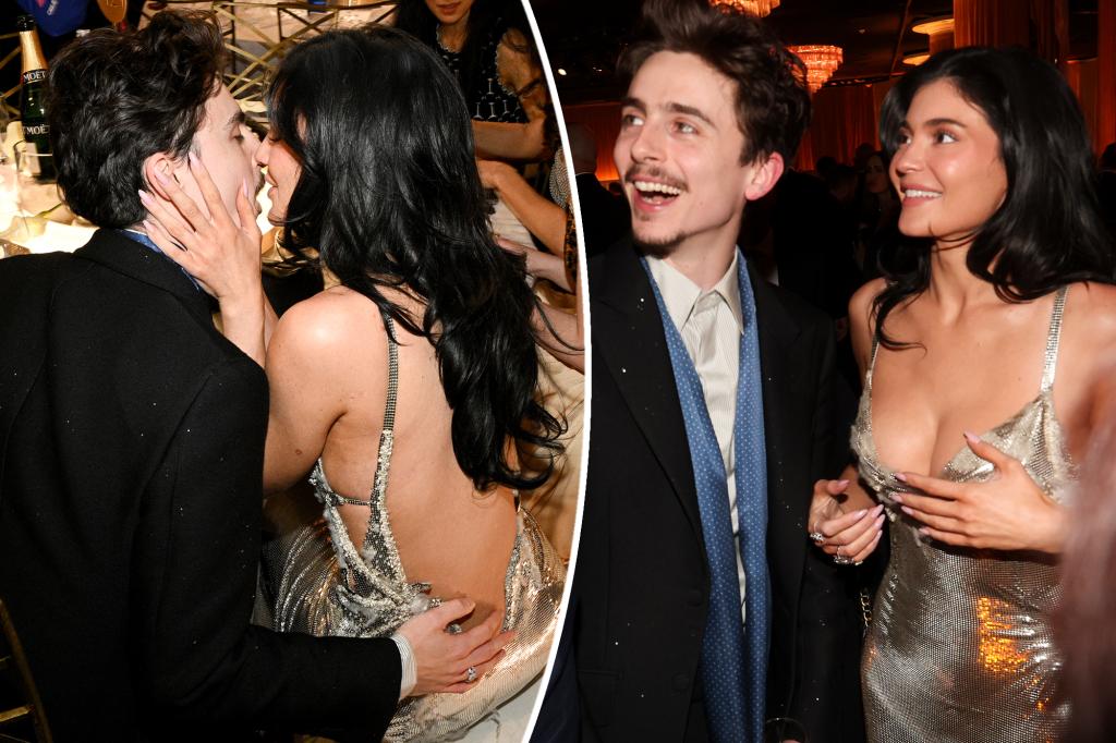 Kylie Jenner fearful her low-cut Golden Globes 2025 Versace robe was inappropriate