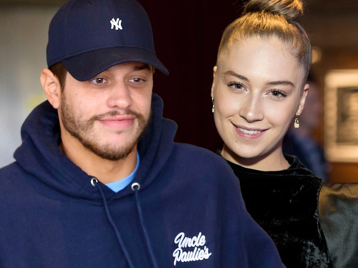Pete Davidson and Elsie Hewitt Fortunately Sit Courtside at Knicks Sport