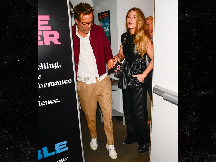 Blake Energetic, Ryan Reynolds Assist Hugh Jackman’s New Play on Date Evening