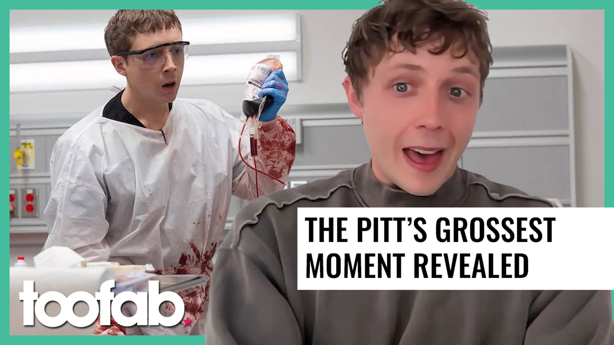 The Pitt’s Gerran Howell Reveals Grossest Set Second