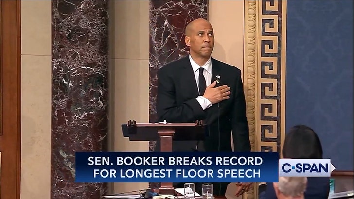 Cory Booker Will get Standing Ovation For Breaking Report For Longest Senate Speech
