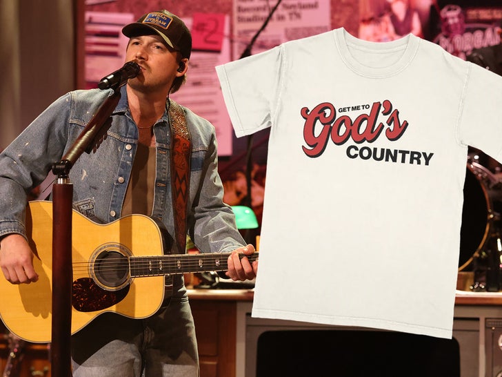 Morgan Wallen Promoting ‘Get Me To God’s Nation’ Merch After ‘SNL’ Exit