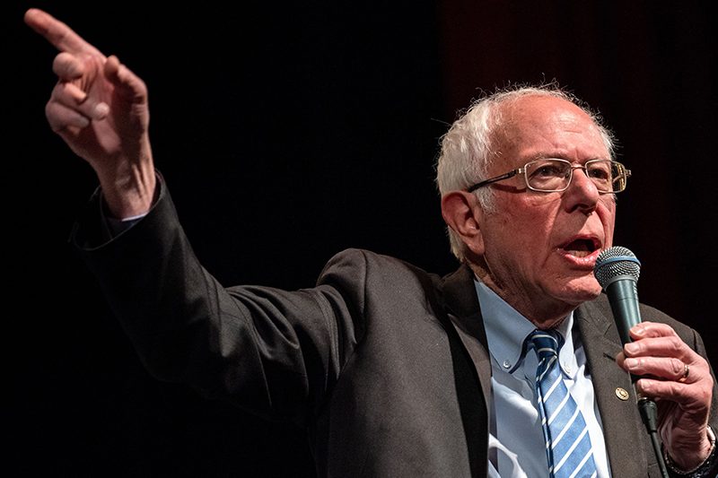 Bernie Sanders Introduces Clairo Throughout Coachella Efficiency