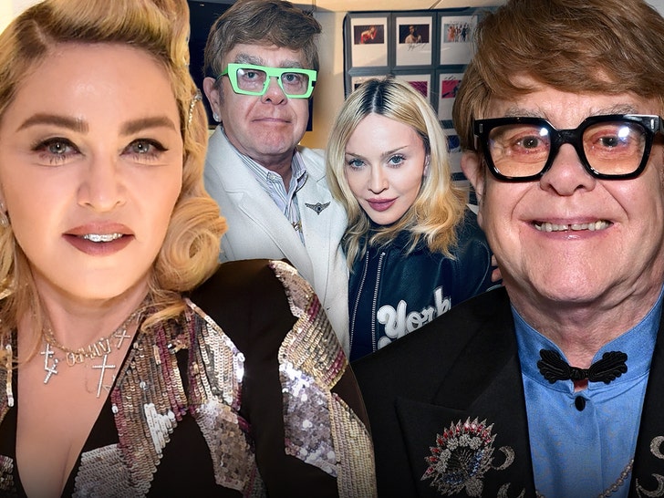 Madonna and Elton John Squash Beef After Confrontation at ‘SNL’
