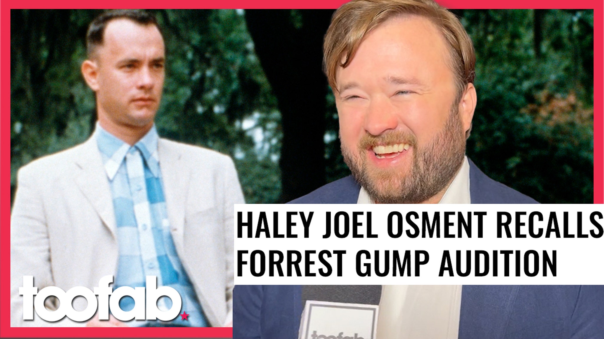 Haley Joel Osment Remembers Auditioning with Tom Hanks