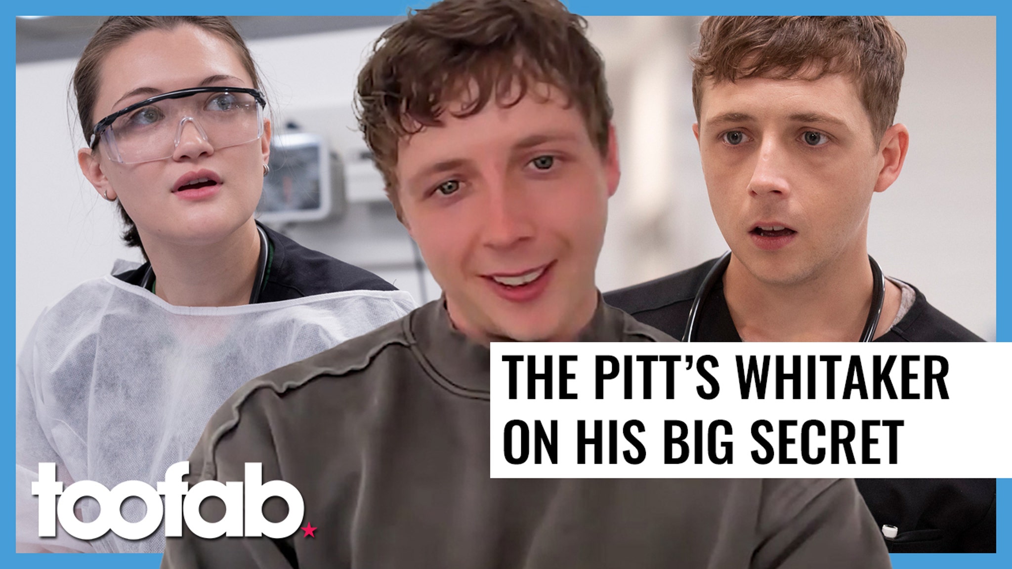 The Pitt’s Gerran Howell Reacts to Whitaker-Santos Finale Second