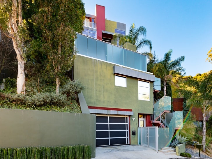 Controversial L.A. Graffiti Home Previously Owned by Chris Brown Again on Market