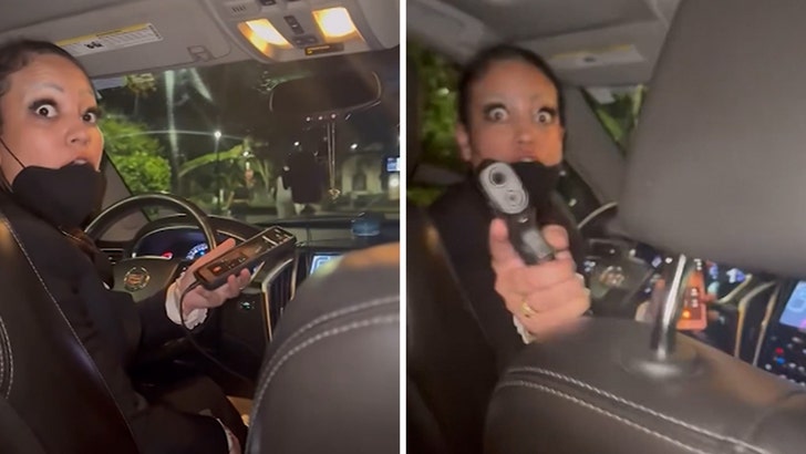 Uber Driver Flashes Gun on Miami Rapper, on Video