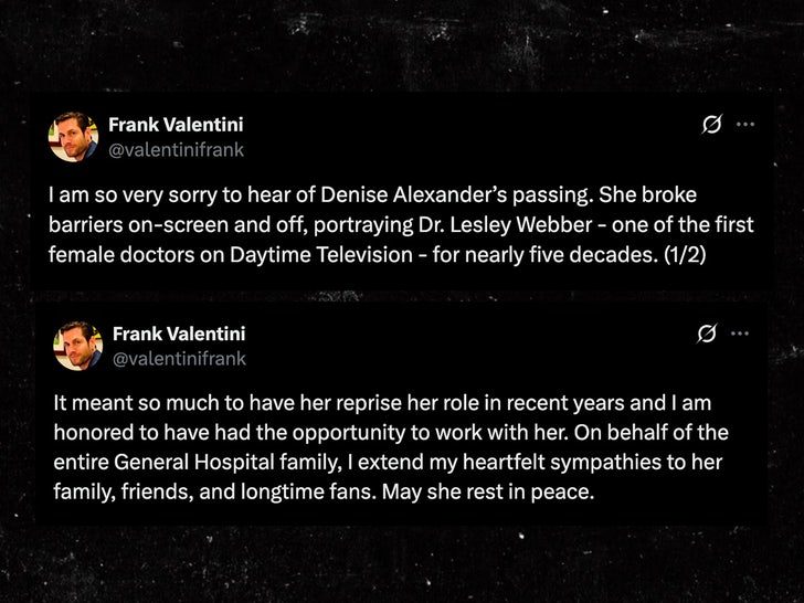 ‘Basic Hospital’ Star Denise Alexander Lifeless at 85