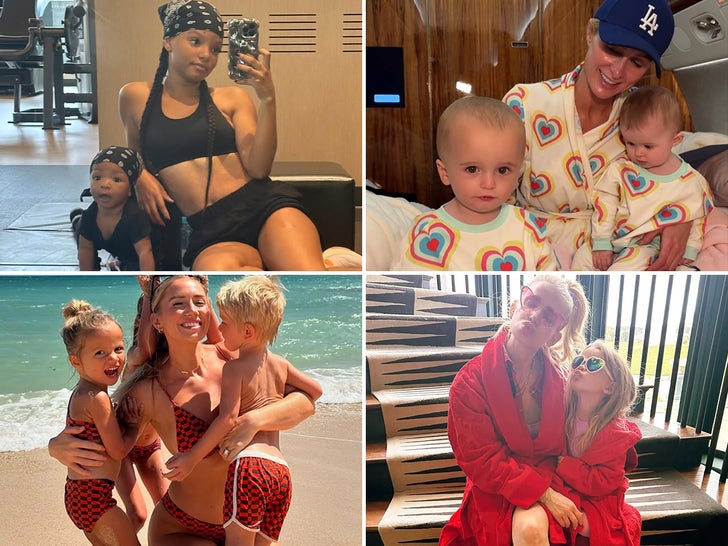 Mother’s And Their Mini-Mes … Glad Mom’s Day!