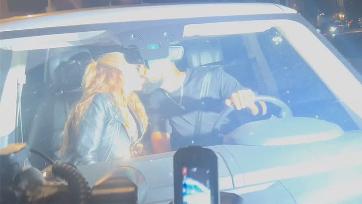 Larsa Pippen and Jeff Coby Share Passionate Kiss After Romantic Dinner