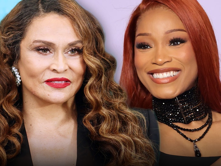 Tina Knowles Suffers Wardrobe Malfunction, Keke Palmer Saves the Day