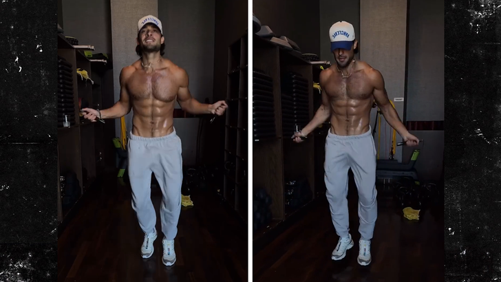 Sam Asghari Shares Very Intimate Video of Himself Leaping Rope