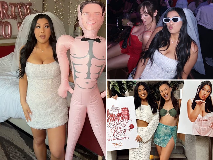 Well-known YouTubers Flock to Vegas for Remi Cruz’s Bachelorette Occasion