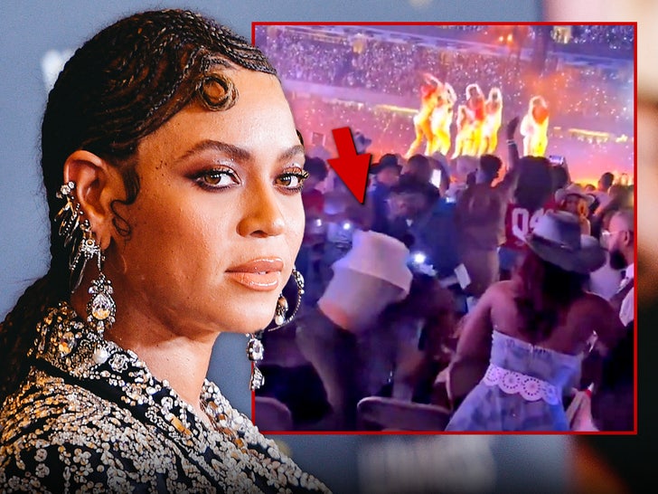 Beyoncé Followers Struggle at Chicago Present Simply Toes Away From Stage, On Video