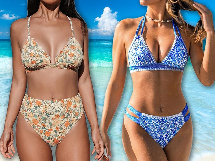 Cupshe Bikinis and Swimsuits For Summer time