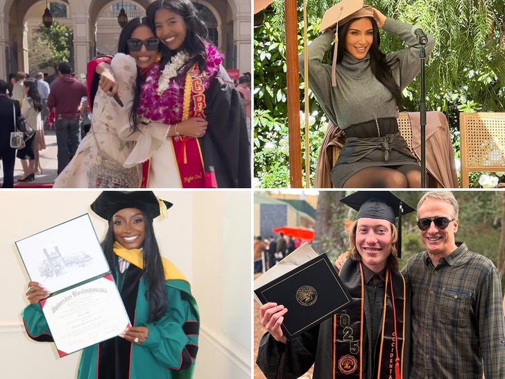 Hollywood’s All Smiles For Commencement 2025